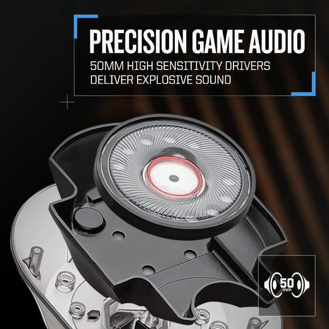Gaming headset Nacon NACON RIG 500 PRO HC V2 White 