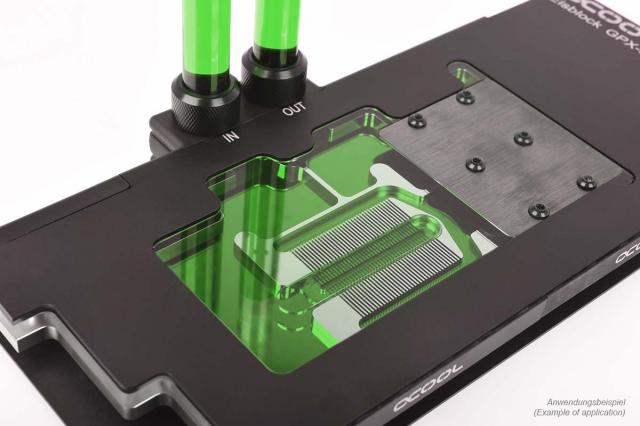 Alphacool Eiswasser Crystal Green UV-active premixed coolant 1000ml 