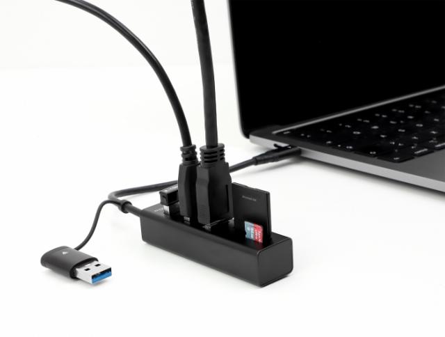 USB Хъб, 3 порта, DELOCK-63859 