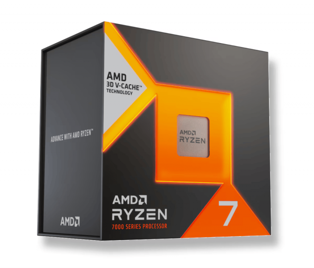 Процесор AMD RYZEN 7 7700X3D, 8-Core, 4.0 GHz(4.5 GHz Boost), 104MB - BOX 