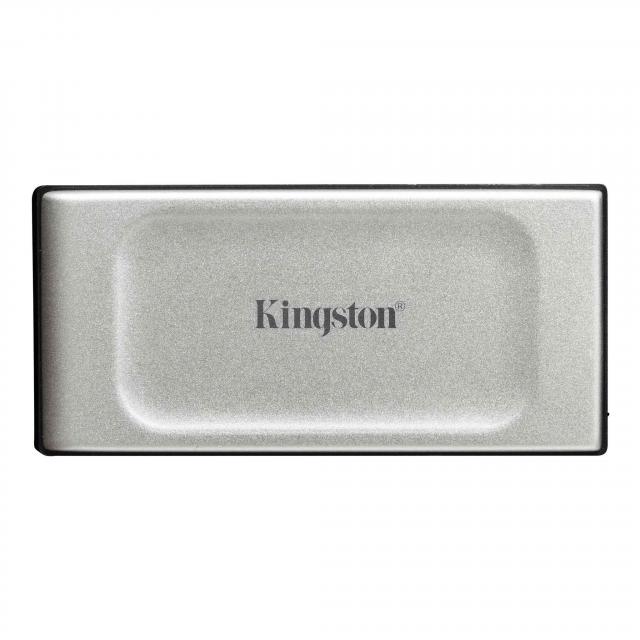 External SSD Kingston XS2000 SSD 500GB USB 3.2 Gen2x2 SSD USB-C, Silver