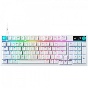 Геймърска механична клавиатура Logitech G316 X 98 - Hot-Swappable Tactile Switch - White