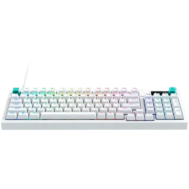 Геймърска механична клавиатура Logitech G316 X 98 - Hot-Swappable Tactile Switch - White 