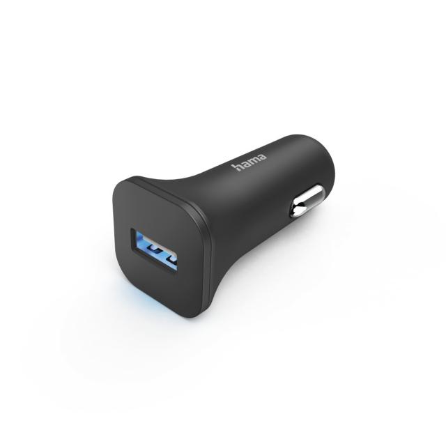 Hama Car Charger with USB-A Socket, 6 W, 201634 