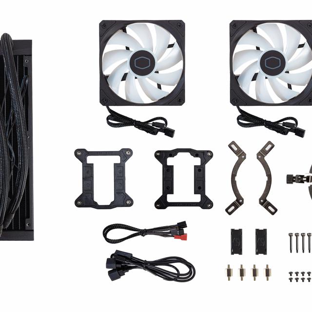 CPU AIO Cooler Master ML240L Core ARGB Black 