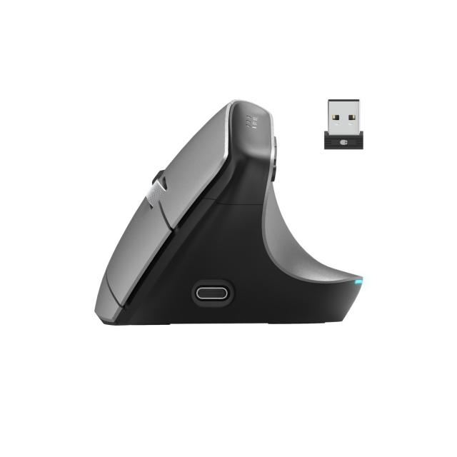 Hama "EMW-700" Ergonomic Vertical Mouse, Rechargeable, 182691 