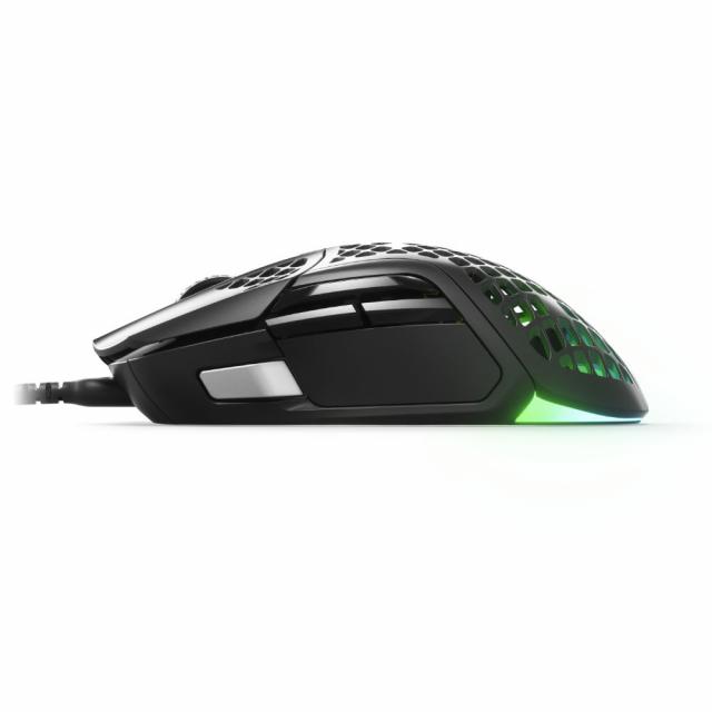 Геймърска мишка SteelSeries Aerox 5 Black, Оптична, Жична, USB 