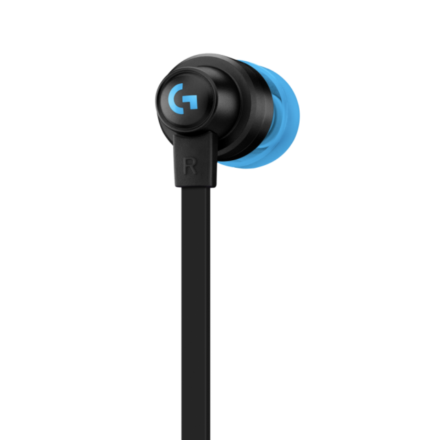 Gaming Earphone Logitech G333 In-ear, 3.5 mm + USB-C adapter 