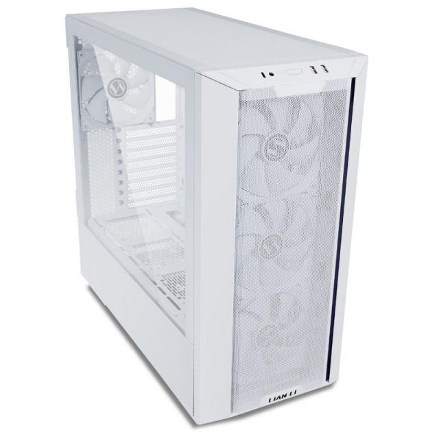 Case Lian Li LANCOOL III Mid-Tower, Tempered Glass, White 