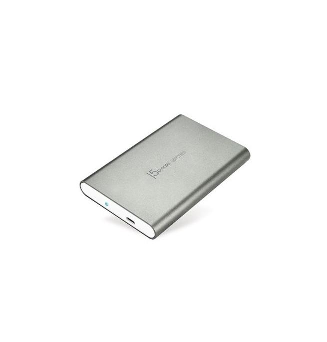 Чекмедже за диск j5create JEE253 Тип USB-C 3.1  за 2.5" HDD SATA3 Type-C, Сив