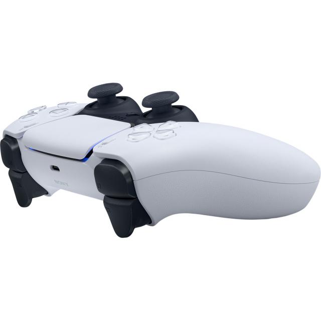 Безжичен геймпад Sony PS5 DualSense, Бял 