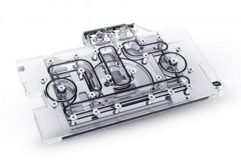 GPU Water Block Alphacool Eisblock Aurora Acryl GPX-N RTX 3070 TUF/DUAL with Backplate