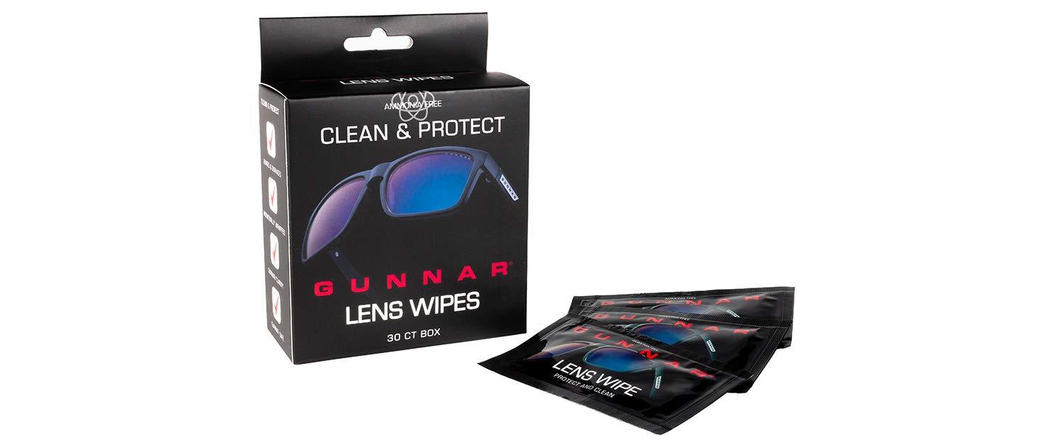 Почистващ комплект за очила Gunnars 30бр Lens Wipes