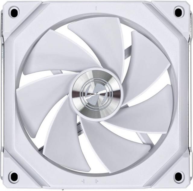 Вентилатор Lian Li Uni Fan REVERSE SL V2, 120mm, ARGB, Бял 