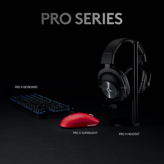 Gaming Mouse Logitech G Pro Wireless Red 