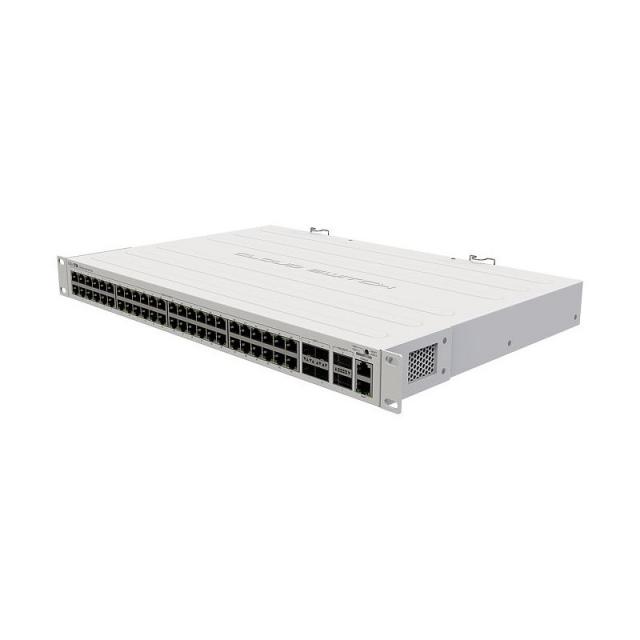Switch 48 port Mikrotik CRS354-48G-4S+2Q+RM, 48 ports, 40 Gbps QSFP+ ports 