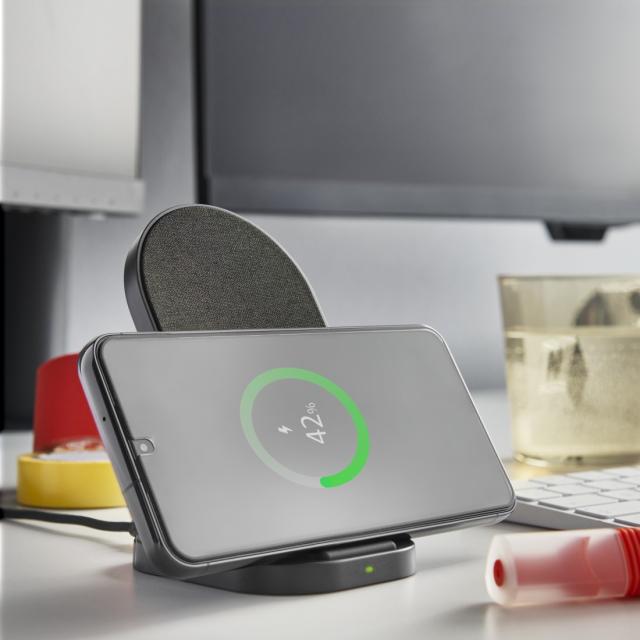 Hama "QI-FC10S-Fab" Wireless Charger, 10 W, 201685 