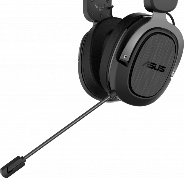 Gaming Earphone ASUS TUF Gaming H3 Wireless, 2.4 GHz, USB-C, 7.1 Surround Sound 