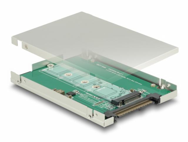 Delock 2.5″ Converter U.2 SFF-8639 > M.2 NVMe Key M 