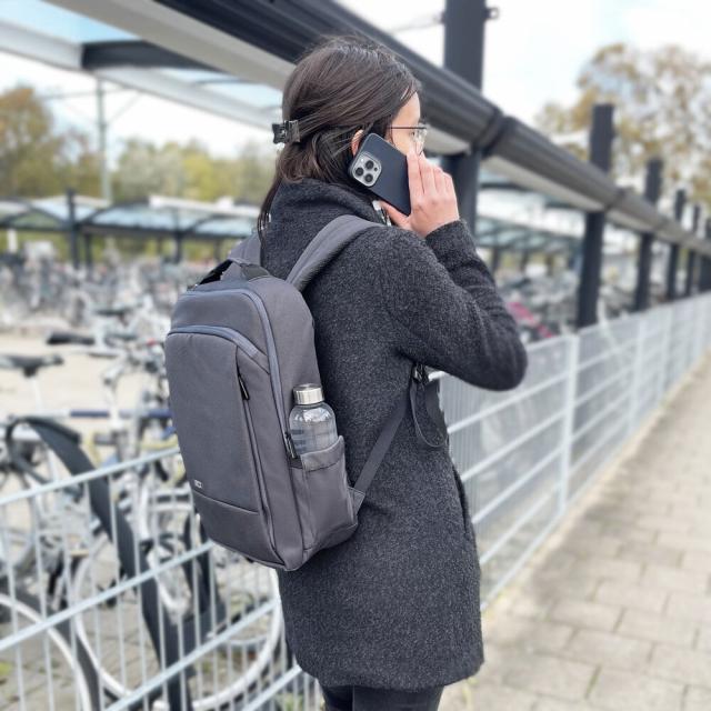 ACT Move backpack for laptops up to 15.6" made from recycled plastic bottles 
