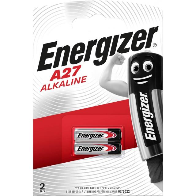 ENERGIZER lkaline battery 12 V / Pack  2 pcs. / Alarm A27