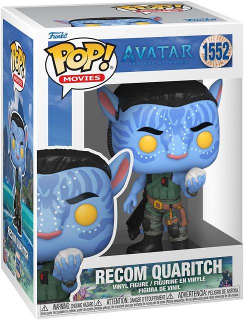 Фигурка Funko Pop! Movies Avatar: The Way of Water -Recom Quaritch #1552 