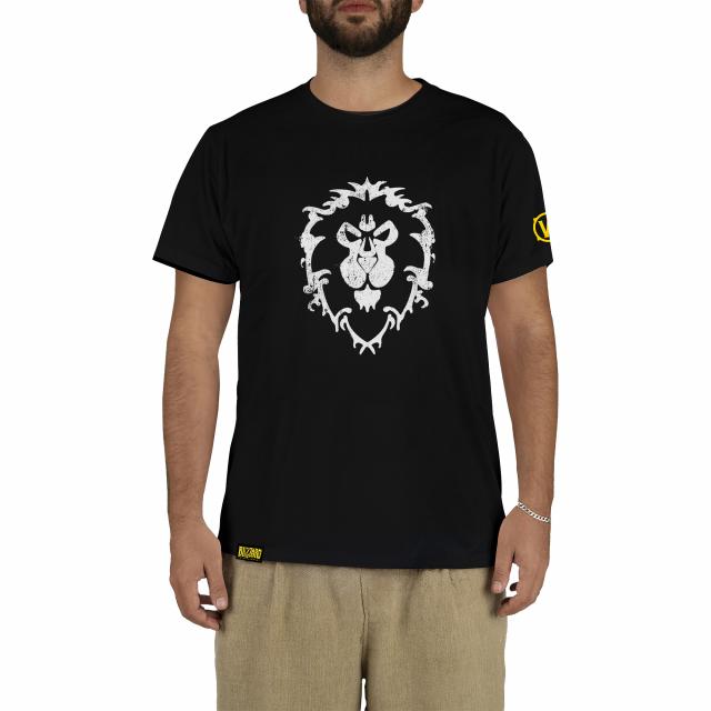 T-Shirt World of Warcraft Alliance Classic - Size S, Black 