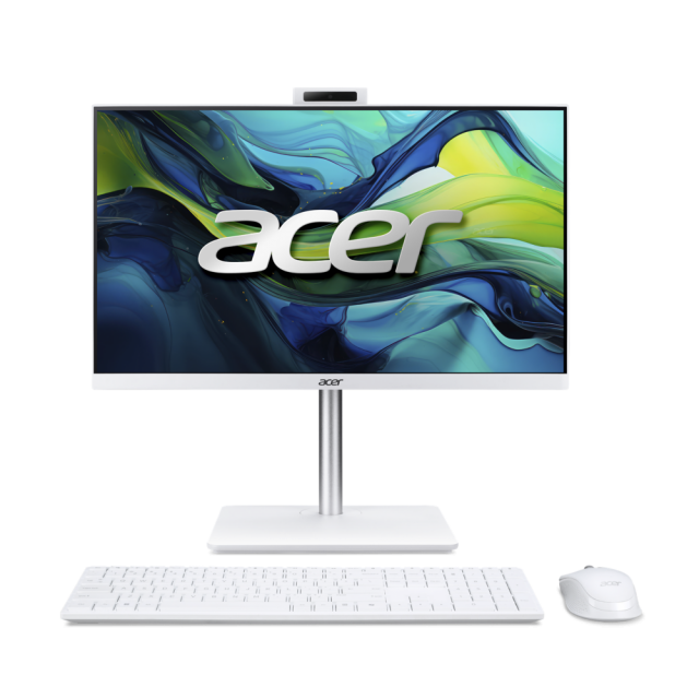 Kомпютър All-in-One Acer Aspire C24-A BQ.BNXEX.001 - 23.8" inch IPS FHD(1920x1080) Intel Core i3-1305U, 16GB DDR4, 512GB SSD, Linux 