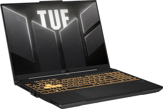 Лаптоп ASUS TUF Gaming F16 FX607VJR-TU307 - 16" IPS FullHD+, Intel Core 7 230H, 16GB DDR5, 512 GB SSD, RTX 3050 6GB GDDR6 