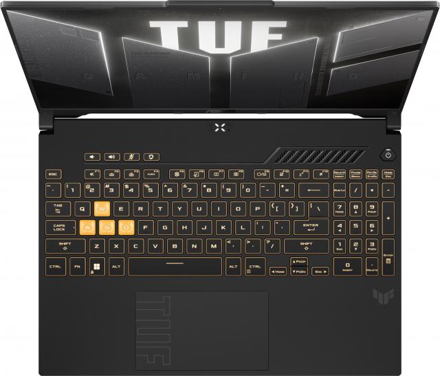 Лаптоп ASUS TUF Gaming F16 FX607VJR-TU307 - 16" IPS FullHD+, Intel Core 7 230H, 16GB DDR5, 512 GB SSD, RTX 3050 6GB GDDR6 