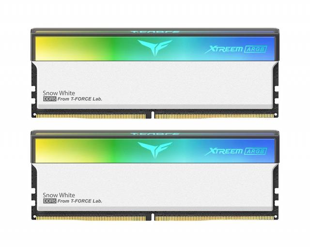 Памет Team Group T-Force XTREEM ARGB White DDR5 32GB(2x16GB) 6000MHz CL30 