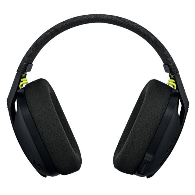 Геймърски безжични слушалки Logitech G435 Lightspeed Wireless, Микрофон, Черни 