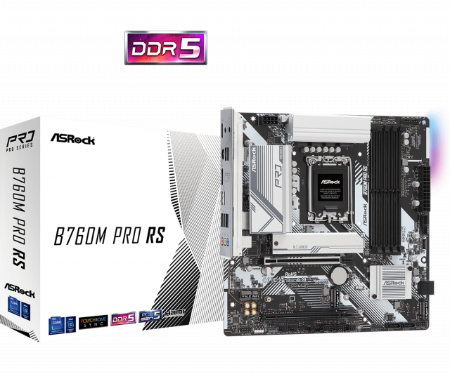 Дънна платка ASRock B760M Pro RS DDR5 