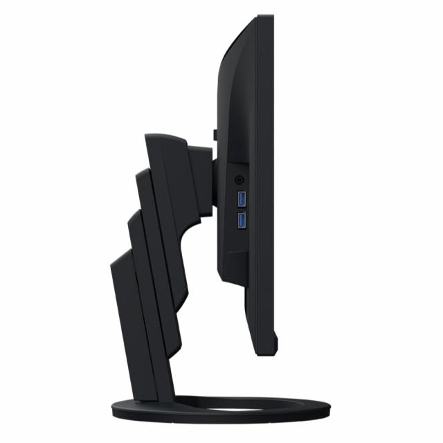 Monitor EIZO FlexScan EV2480, IPS, 23.8 inch, Wide, Full HD, HDMI, DisplayPort, USB-C, Black 