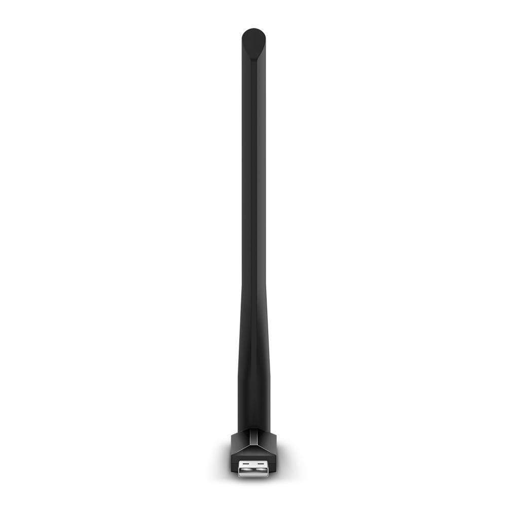Безжичен адаптер TP-LINK Archer T2U PLUS, AC600, Dual band, USB, външна антена 5 dBi