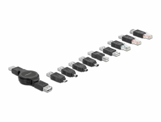 Delock USB Adapter Kit 10 parts 