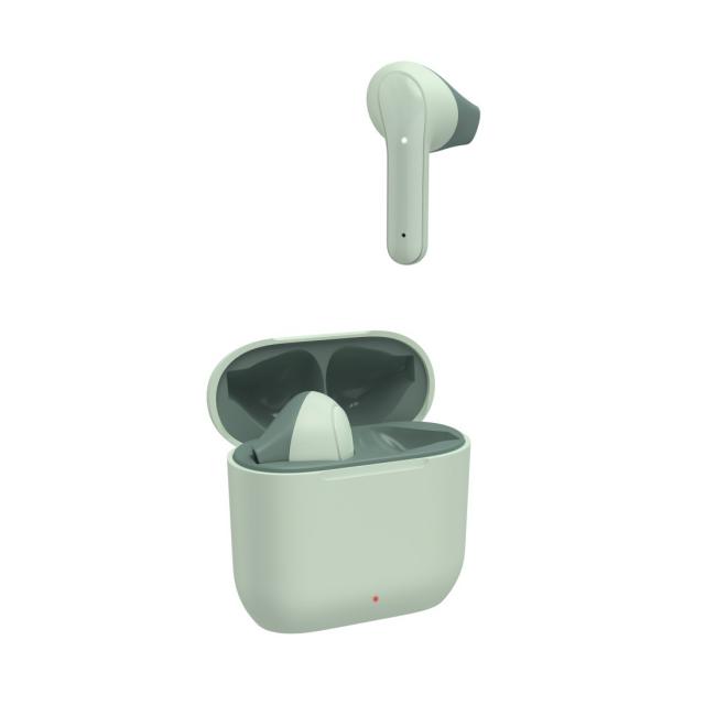 Hama "Freedom Light" Bluetooth® Headphones,True Wireless,Earbuds,Voice Ctrl.,grn 