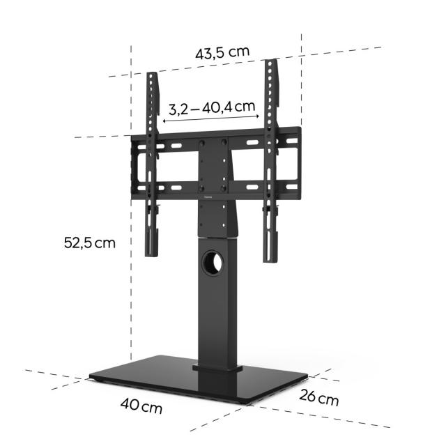 Hama TV Stand, 140 cm (55"), 220866 
