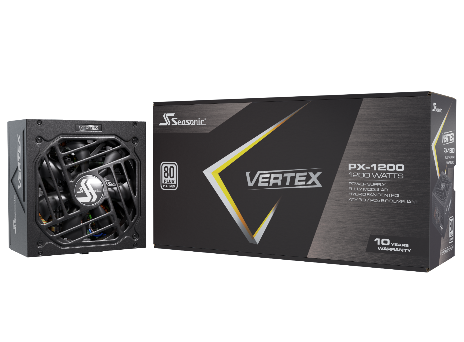 Захранващ блок Seasonic VERTEX PX-1200, 1200W, 80+ Platinum