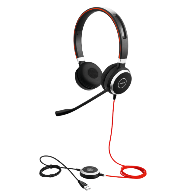 Слушалки Jabra Evolve 40 Stereo Microsoft Teams Optimized 
