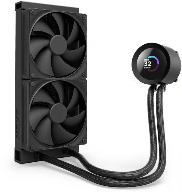 Охладител за процесор NZXT Kraken Plus 240 LCD Display - Black 