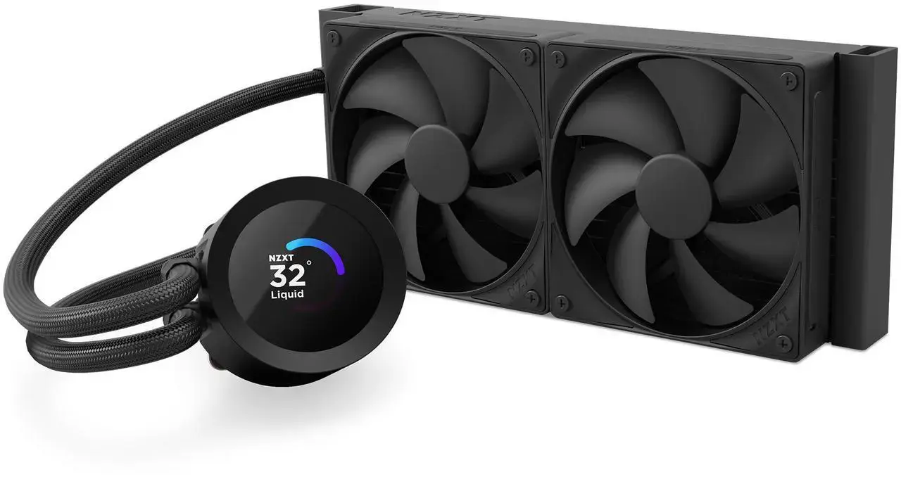 Охладител за процесор NZXT Kraken Plus 240 LCD Display - Black