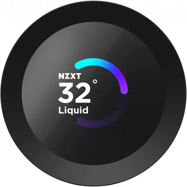 Охладител за процесор NZXT Kraken Plus 240 RGB LCD Display - Black 