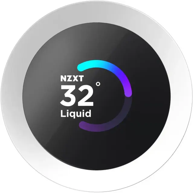 Охладител за процесор NZXT Kraken Plus 240 RGB LCD Display - White 