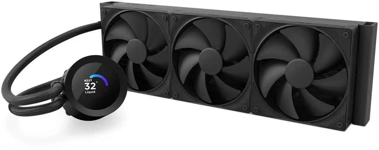 Охладител за процесор NZXT Kraken Plus 360 LCD Display - Black