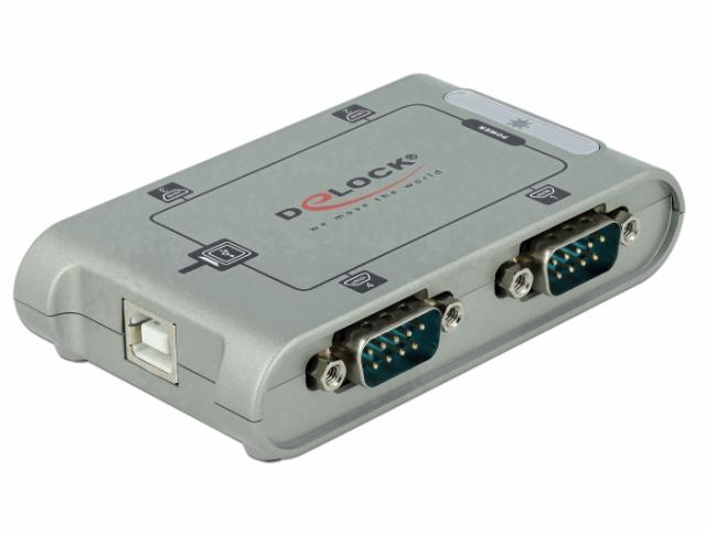 Delock USB 2.0 to 4 x serial adapter 