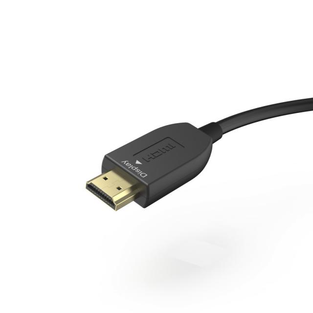 Оптичен активен кабел HAMA Optical, HDMI мъжко - HDMI мъжко, Ethernet, 8K, 205345 