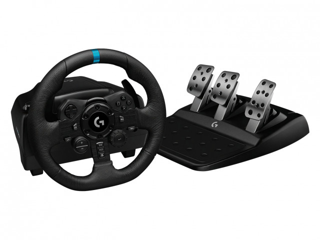 Racing Wheel LOGITECH G923 + LOGITECH Shifter for PS4/PS5/PC 