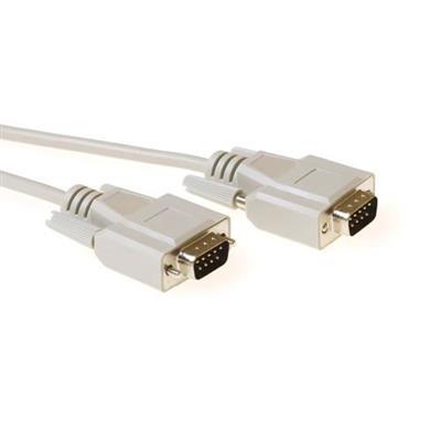 Cable ACT AK2185 1.8 metres Serial 1:1 connection cable 9 pin RS232 male - 9 pin RS232 male 
