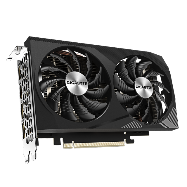 Graphic card GIGABYTE RTX 3050 WINDFORCE V2 OC 8GB GDDR6 